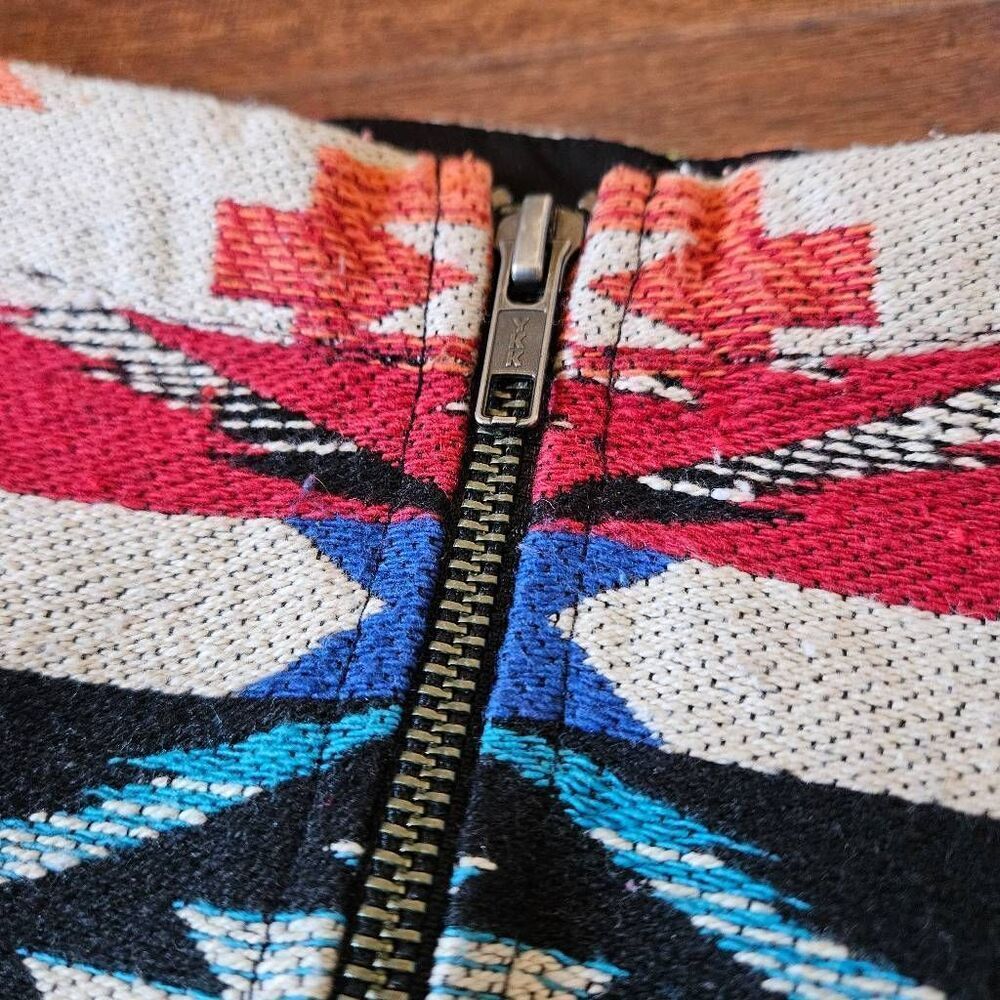 TopShop Aztec Southwestern Mini Skirt - Picture 7 of 7